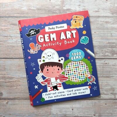 Gem Art Activity Book - Pirates