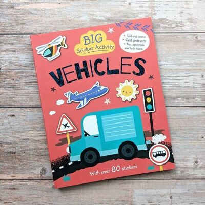 Big Sticker Book - Vehicles