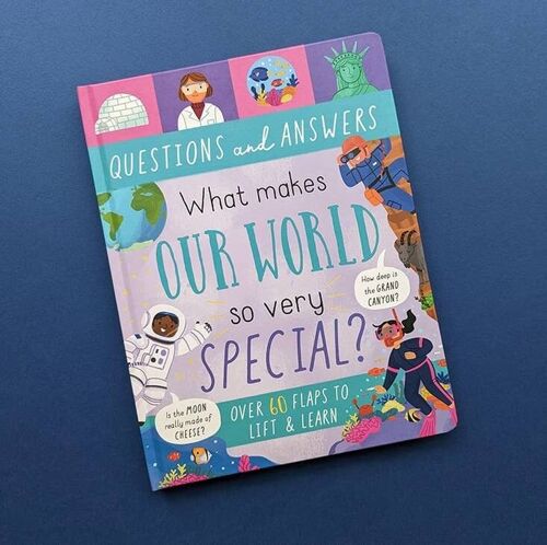 Large Question and Answer Flap Book - Our World
