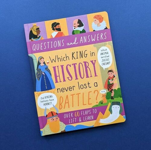 Large Question and Answer Flap Book - History