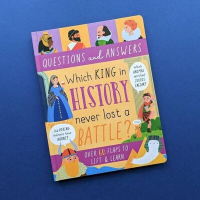 Large Question and Answer Flap Book - History