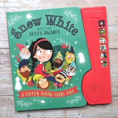 Jumbo 6 Button Sound Book - Snow White