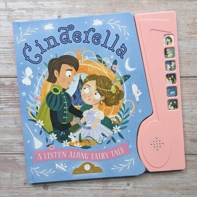 Jumbo 6 Button Sound Book - Cinderella