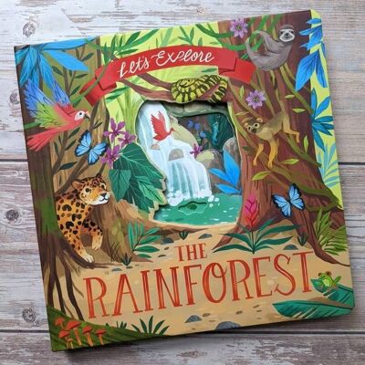 Nature Die Cut Book - Rainforest