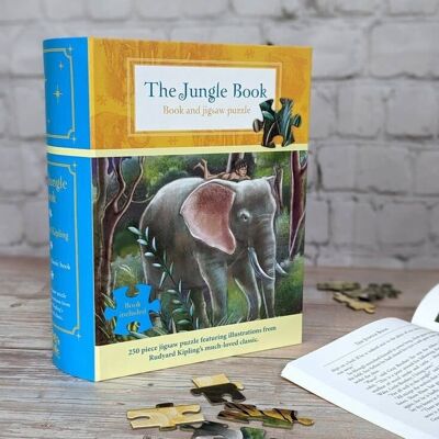 Bath Classics - Jungle Book - Book & Puzzle Set