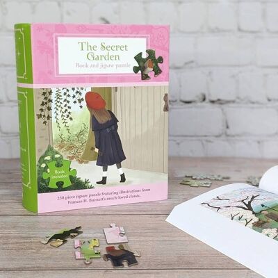 Bath Classics - Secret Garden - Book & Puzzle Set
