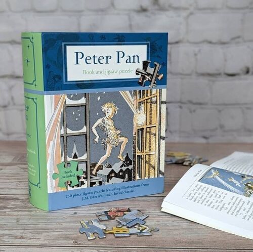 Bath Classics - Peter Pan - Book & Puzzle Set