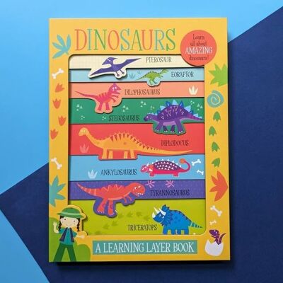 Learning Layer Board Book - Dinosaur