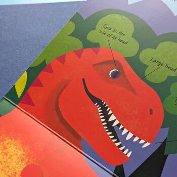 Livre cartonné d'apprentissage - Dinosaure 4