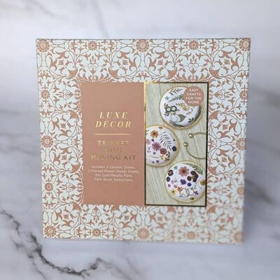 Luxe Decor Craft Kit - Ceramic Trinket Dish