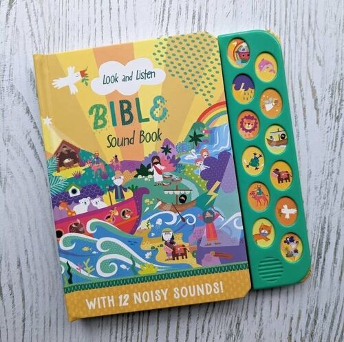 12 Button Sound Book - Bible