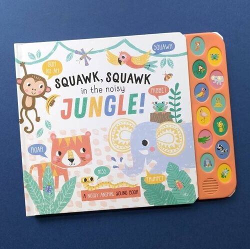 12 Button Sound Book - Playtime Pals Jungle