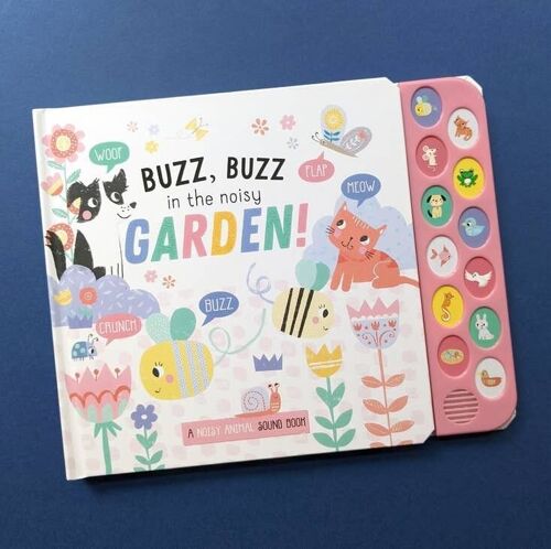 12 Button Sound Book - Playtime Pals Garden