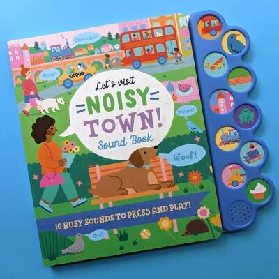 10 Button Sound Book - Town