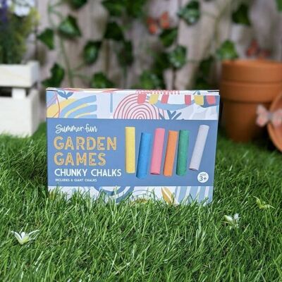 Chunky Chalk Set - Summer Fun Games