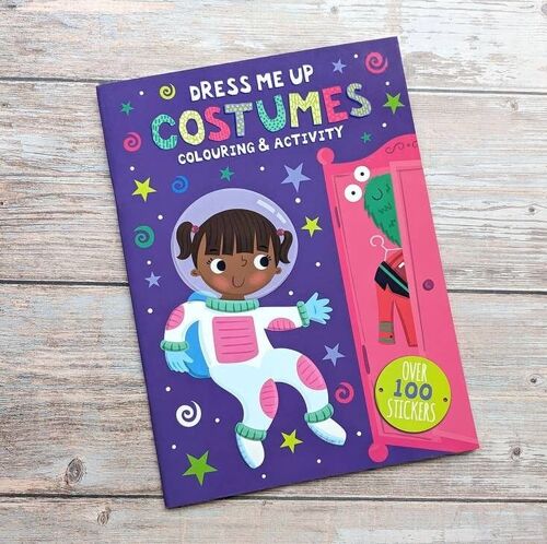 Dress Me Up Colouring and Activity Book - Costumes