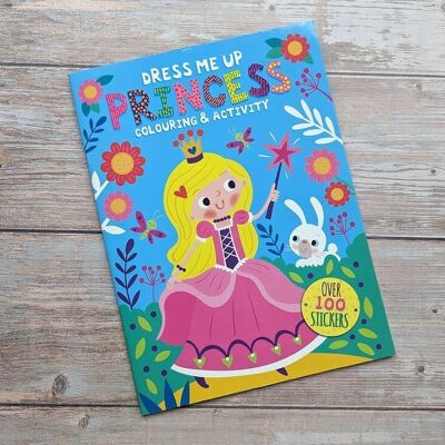 Dress Me Up Colouring and Activity Book - Princess