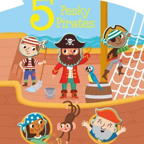 Silicon Character Book - Pesky Pirates