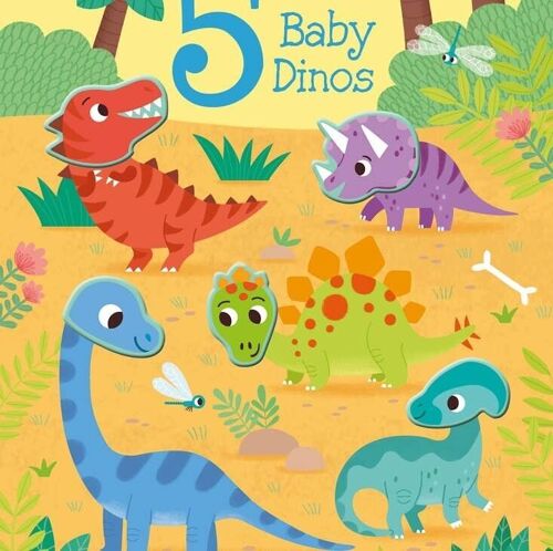 Silicon Character Book - Baby Dinos
