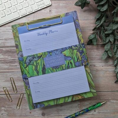 Small Clipboard Set - Van Gogh - Irises