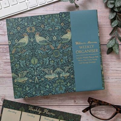 Weekly Organiser - William Morris - Birds