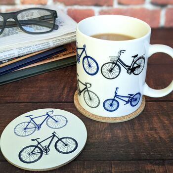 Tasse et sous-verre Gentlemen's Emporium - Vélos 2