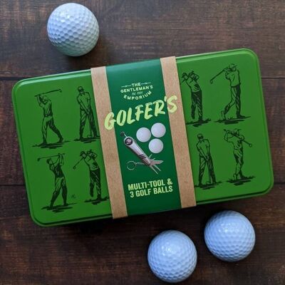 Gentlemen's Emporium Gift Tin Set - Golf
