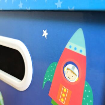 Boîte de rangement pliable pour jouets d'enfants Planets 3