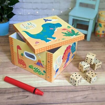 Dinosaurs Collapsible Kids Toy Storage Box