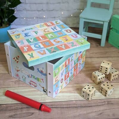 My First ABC Collapsible Kids Toy Storage Box
