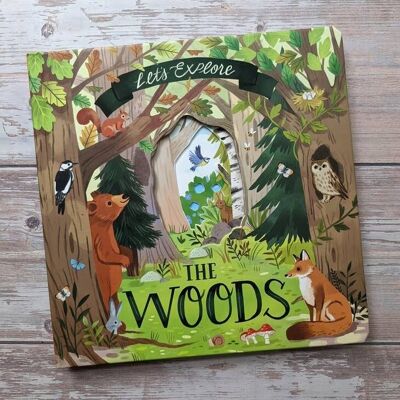 Nature Die Cut Book - Woods