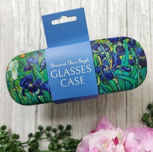 Printed Glasses Case - Van Gogh - Irises