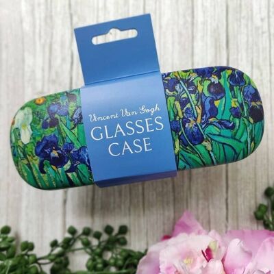 Printed Glasses Case - Van Gogh - Irises