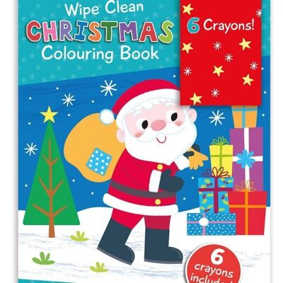 Santa - Wipe Clean Christmas Colouring Book