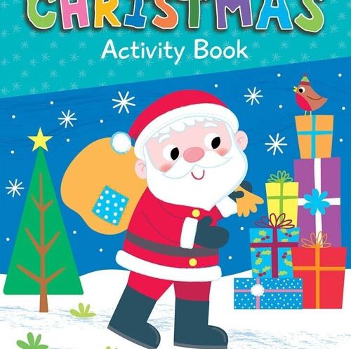 Santa Christmas Colouring Activity Book