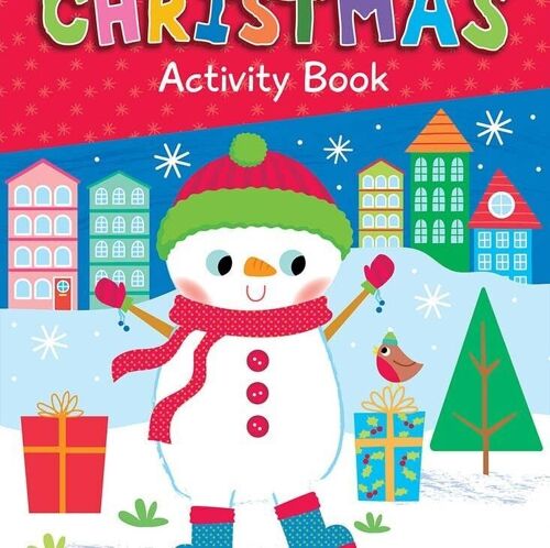 Snowman Christmas Colouring Activity Book
