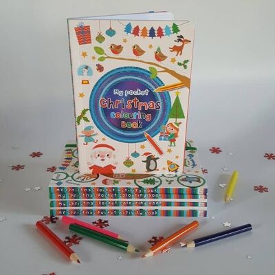 My Pocket Christmas Colouring Book