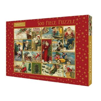 Puzzle 500 pièces - Noël vintage