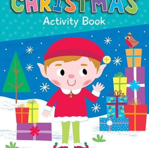 Elf Christmas Colouring Activity Book