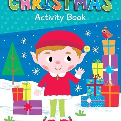 Elf Christmas Colouring Activity Book