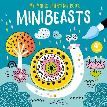 Livre d'activités de peinture magique Minibeast 1