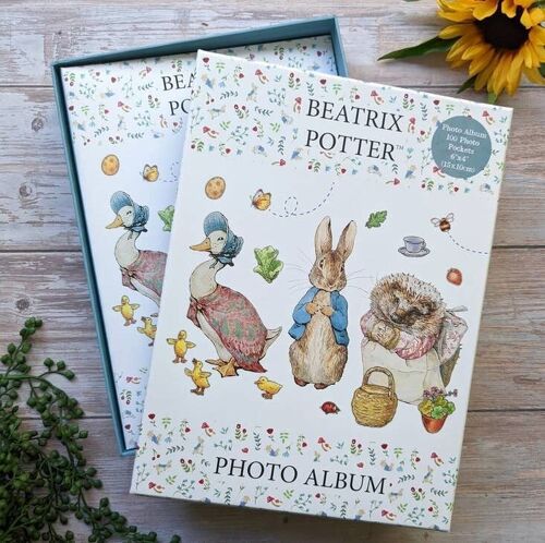 World of Beatrix Potter Portrait Photo Album in Box