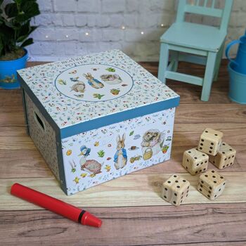 Boîte de rangement pliable pour jouets pour enfants World of Beatrix Potter 2