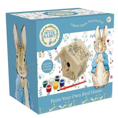 Peter Rabbit Paint Your Own Birdhouse
