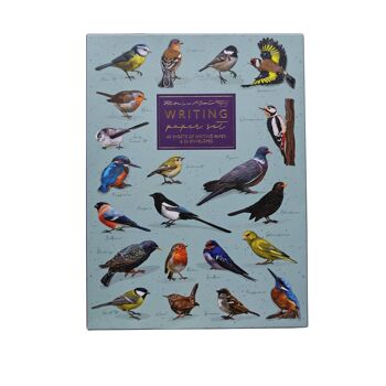 Ensemble de papier à lettres - Oiseaux 4