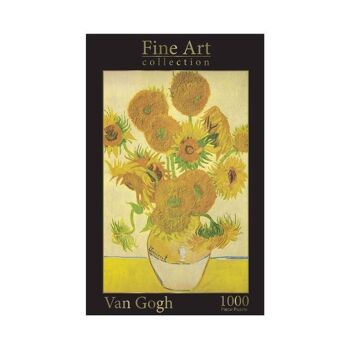 Puzzle 1000 pièces - Van Gogh : Tournesols 1