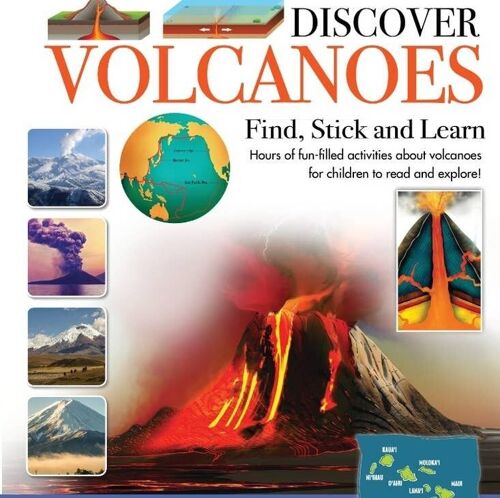 Sticker Book - Discover Volcanoes Book