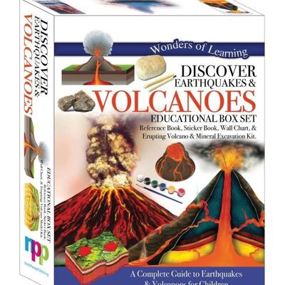 Discover Earthquakes & Volcanoes - Wonders of Learning Book