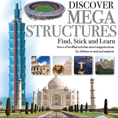 Sticker Book - Discover Megastructures