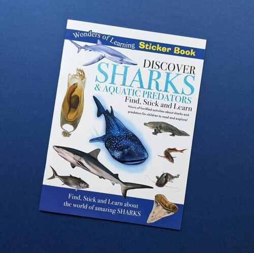 Sticker Book - Discover Sharks